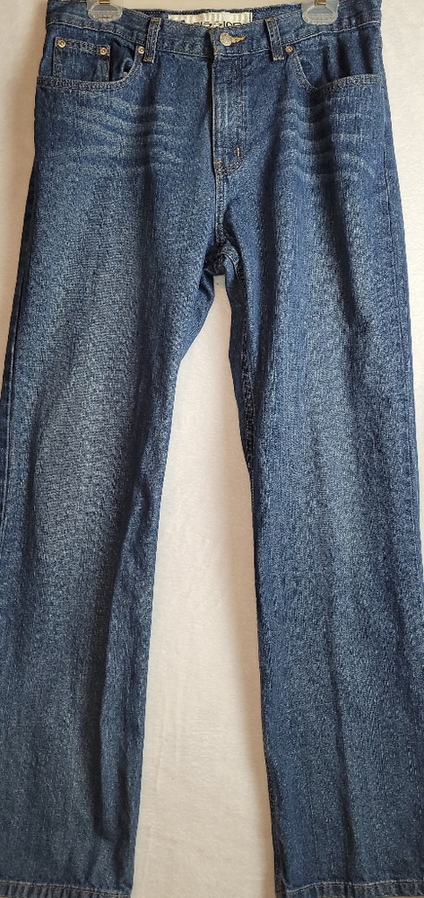 Fission Men's Denim Blue Size 34×34 Straight Leg Jeans